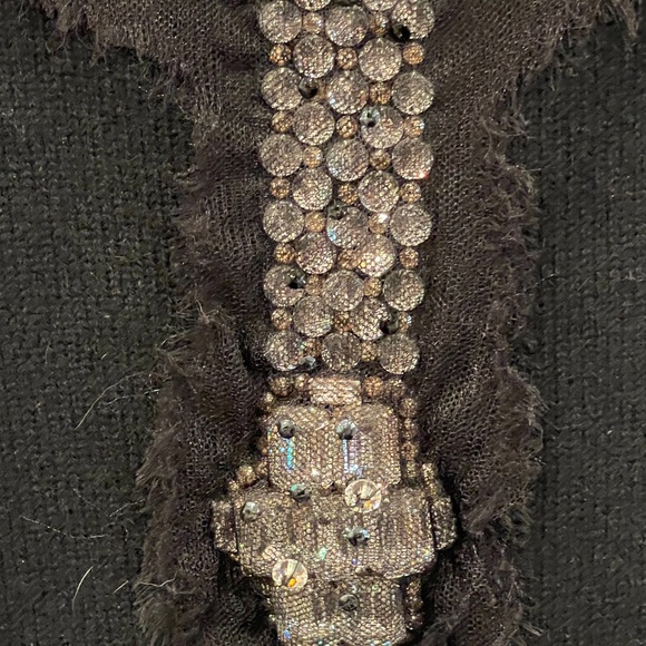 Chanel CASHMERE SWEATER and Silk Elegantly Pleated Skirt - Picture 13 of 16